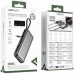 Батарея універсальна Acefast 20000mAh 130W PD, QC/3.0 USB-A+USB-C In/Out,build-in cable M22 Gray (6974316283904)