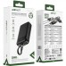 Батарея універсальна Acefast 20000mAh 22,5W PD, QC/3.0 USB-A+USB-C In/Out,build-in cable M14 Black (6974316283966)