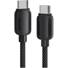 Дата кабель USB-C to USB-C 1.0m 100W black Essager (EXCTT1-WL01-P)