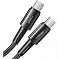 Дата кабель USB-C to USB-C 1.0m 240W Essager (EXCTT3-CG0G-P)