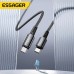 Дата кабель USB-C to USB-C 2.0m 240W Essager (EXCTT3-CGA0G-P)