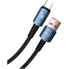 Дата кабель USB 2.0 AM to USB-C 2.0m 100W blue Essager (EXC7A-CGA03-P)