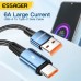 Дата кабель USB 2.0 AM to USB-C 1.0m 120W blue Essager (EXC120-CG03-P)