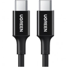 Дата кабель USB-C to USB-C 1.5m 5A 100W US300 black UGREEN (20528)