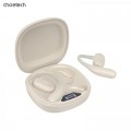 Навушники Choetech Open-ear з LED дисплеєм Beige (BH-T25-SK)