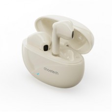 Навушники Choetech TWS Oval Beige (BH-T24-SK)
