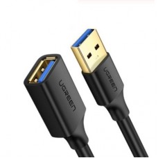 Дата кабель USB 3.0 AM/AF 1.5m US129 black UGREEN (30126)