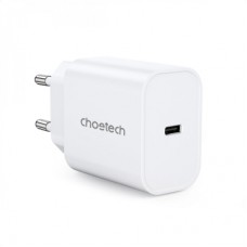 Зарядное устройство Choetech USB-C PD20W white (Q5004-V5)