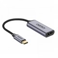 Перехідник USB-C to HDMI black Choetech (HUB-H10-V1)
