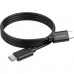Дата кабель USB-C to USB-C 1.0m 3A black Choetech (CC0002-V2)