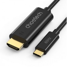 Кабель мультимедийный USB-C to HDMI M 1.8m black Choetech (CH0019-BK-V3)
