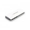 Батарея универсальная Esperanza 8000mAh input/Micro-USB, output/3*USB, White/Grey (EMP106WE)
