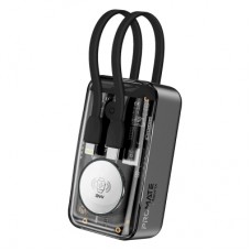Батарея універсальна Promate 10000mAh PD/35W, iWatch charging (mavrix.black)