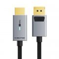 Кабель мультимедійний DisplayPort M to HDMI M 1.8m 4K30Hz Cabletime (CA915323)