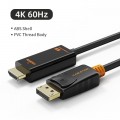 Кабель мультимедийный DisplayPort M to HDMI M 1.8m V1.2 4K60Hz Cabletime (CA915316)