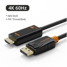 Кабель мультимедийный DisplayPort M to HDMI M 1.8m V1.2 4K60Hz Cabletime (CA915316)
