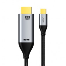 Кабель мультимедійний USB-C to HDMI M 3.0m V1.4 4K30Hz Cabletime (CA915378)
