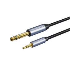 Кабель мультимедийный 6.35mm M to 3.5mm M 3.0m Cabletime (CA915279)