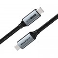 Дата кабель USB-C to USB-C 2.0m 100W USB3.1 20Gbps 4K60Hz Cabletime (CA914234)