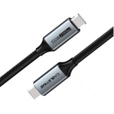 Дата кабель USB-C to USB-C 2.0m 100W USB3.1 20Gbps 4K60Hz Cabletime (CA914234)