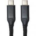 Дата кабель USB-C to USB-C 3.0m PD60W black San Guan (CA914104)