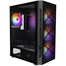 Корпус 1stPlayer XP-BK-4F1-PS-750FK-EU