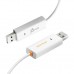 Дата кабель USB 2.0 AM/AM 1.8m Windows & Mac J5create (JUC400-N)