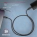 Дата кабель USB-C to USB-C 2.0m USB 3.2 Gen 2 PD 100W 5A 4K black AXAGON (BUCM32-CM20AB)