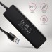 Концентратор AXAGON USB 3.1 to 4xUSB 3.0 black (HUE-C1A)