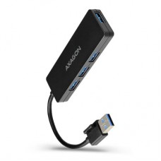 Концентратор AXAGON USB 3.1 to 4xUSB 3.0 black (HUE-G1A)