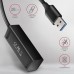 Концентратор AXAGON USB 3.1 to 4xUSB 3.0 0.2m black (HUE-M1A)