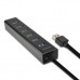Концентратор AXAGON USB 3.1 to 7xUSB 3.0 + power adapter black (HUE-SA7BP)