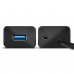 Концентратор AXAGON USB 3.1 to 7xUSB 3.0 + power adapter black (HUE-SA7BP)