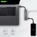 Концентратор AXAGON USB-C to 2xUSB-A + 2xUSB-C + HDMI 0.13m gray (HMC-5G2)