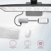 Концентратор AXAGON USB-C to 2xUSB-A + HDMI + RJ45 + SATA M.2 + PD 100W 0.18m grey (HMC-6M2)