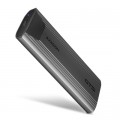 Кишеня зовнішня AXAGON USB-C 10Gbps metal box for M.2 NVMe & SATA SSD THIN SCREWLESS (EEM2-GTS2)