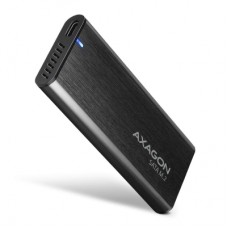 Кишеня зовнішня AXAGON USB-C 3.2 Gen 2 metal box for M.2 SATA SSD RAW (EEM2-SBC)
