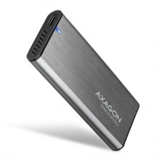 Кишеня зовнішня AXAGON USB-C 3.2 Gen 2 metal box for M.2 NVMe & SATA SSD SuperSpeed (EEM2-SG2)