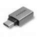 Перехідник OTG USB 3.0 AF to USB-C gray AXAGON (RUCM-AFA)