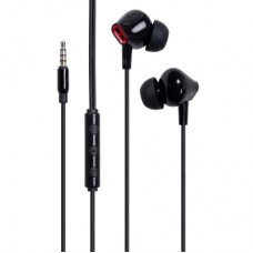 Навушники Vention Echo Lite 3.5mm In-Ear Wired Black (GBABAV)
