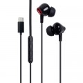 Навушники Vention Echo Lite USB-C In-Ear Wired Black (GBBBAV)