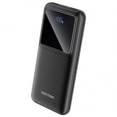 Батарея універсальна Vention 10000 mAh 22.5W Black LED Display Type (FHKB0)