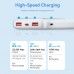 Батарея універсальна Vention 10000 mAh 22.5W Black LED Display Type (FHKB0)