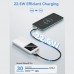 Батарея універсальна Vention 10000 mAh 22.5W Black LED Display Type (FHKB0)
