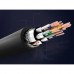 Кабель мультимедийный HDMI M to HDMI M 0.75m black Vention (AACBE)