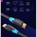 Кабель мультимедийный HDMI M to HDMI M 1.5m black Vention (AACBG)