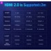 Кабель мультимедійний HDMI M to HDMI M 3.0m 4K60Hz black Vention (AACBI)