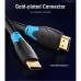 Кабель мультимедійний HDMI M to HDMI M 15.0m 4K30Hz black Vention (AACBN)