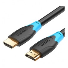 Кабель мультимедийный HDMI M to HDMI M 2.0m black Vention (AAGBH)