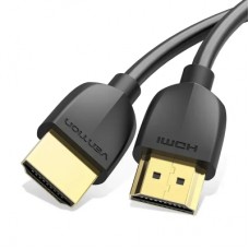 Кабель мультимедийный HDMI M to HDMI M 0.5m black Vention (AAIBD)